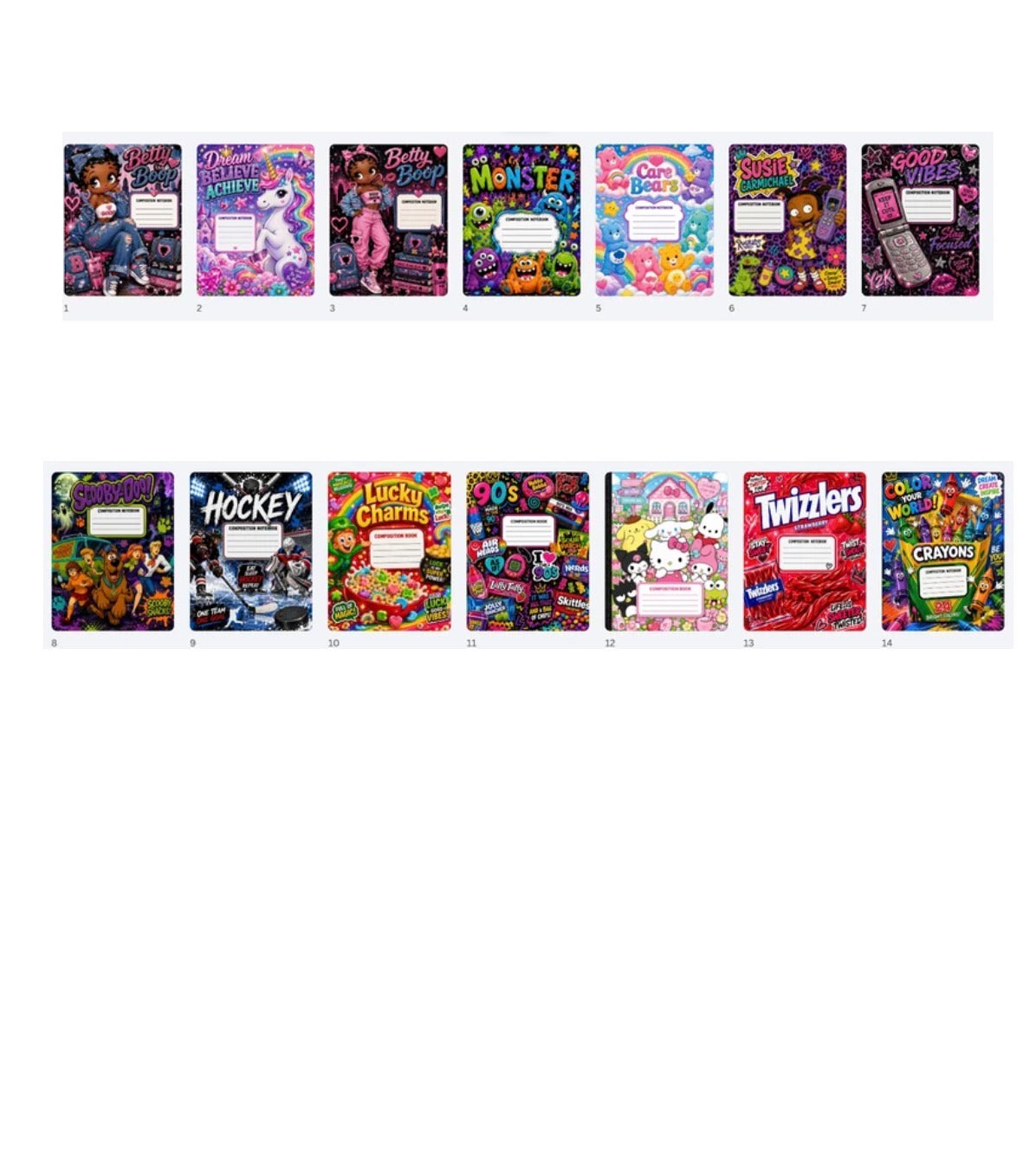 Composition notebook