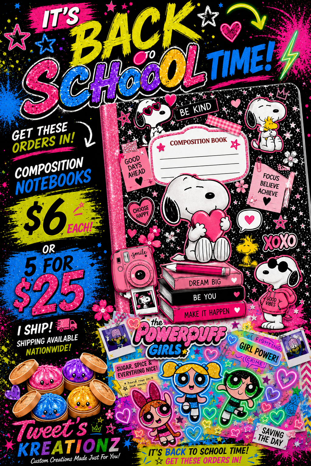 Custom Composition Books