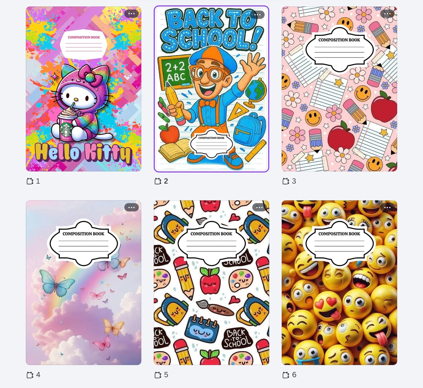Composition Books