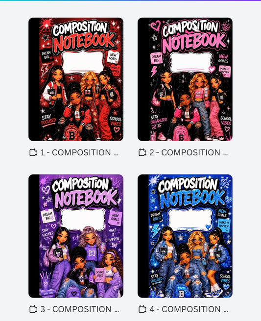 Composition notebook