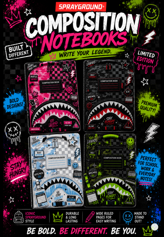 Spray notebook