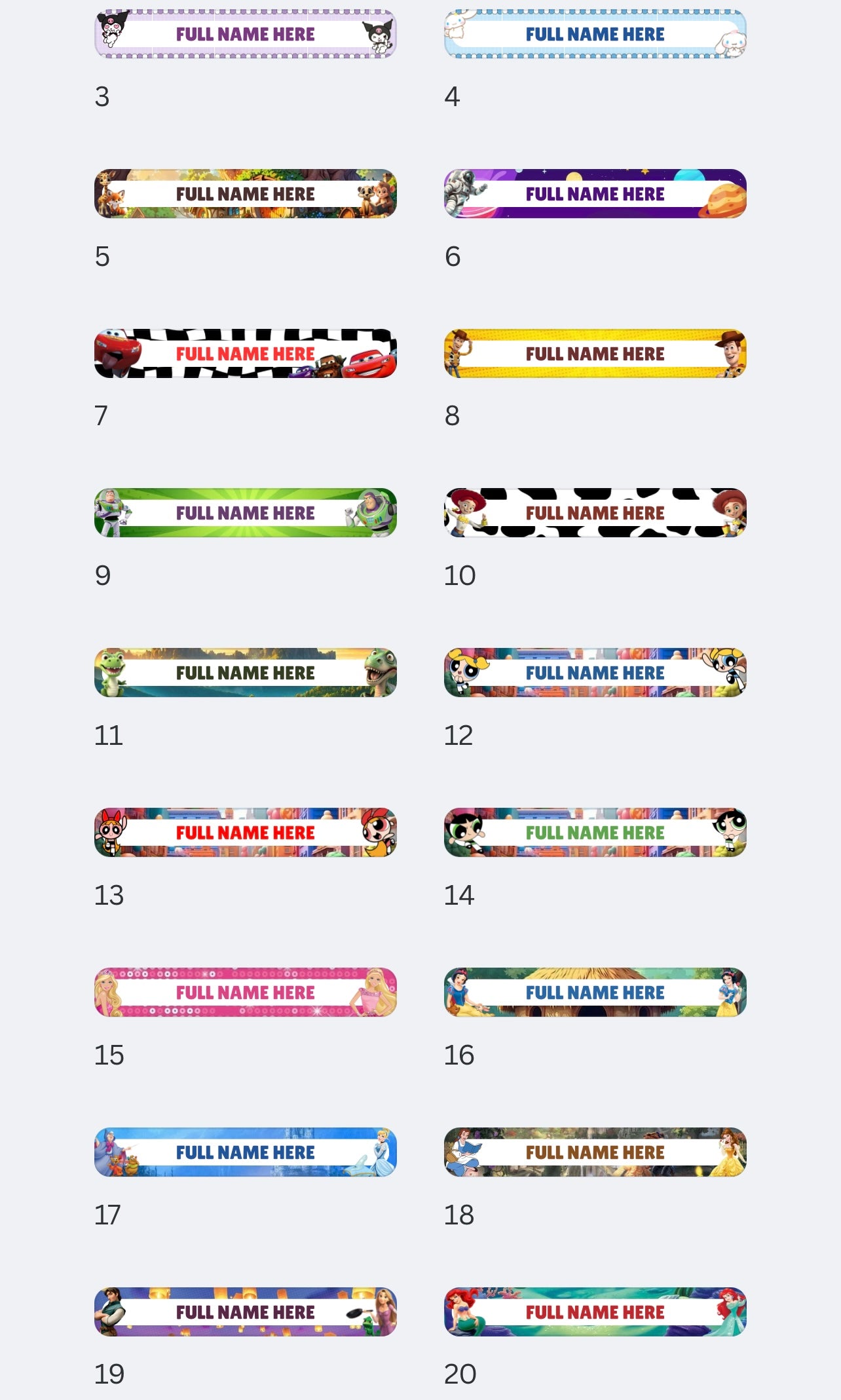 Customized Pencil